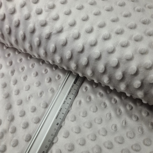 Minkifleece | dots | creme