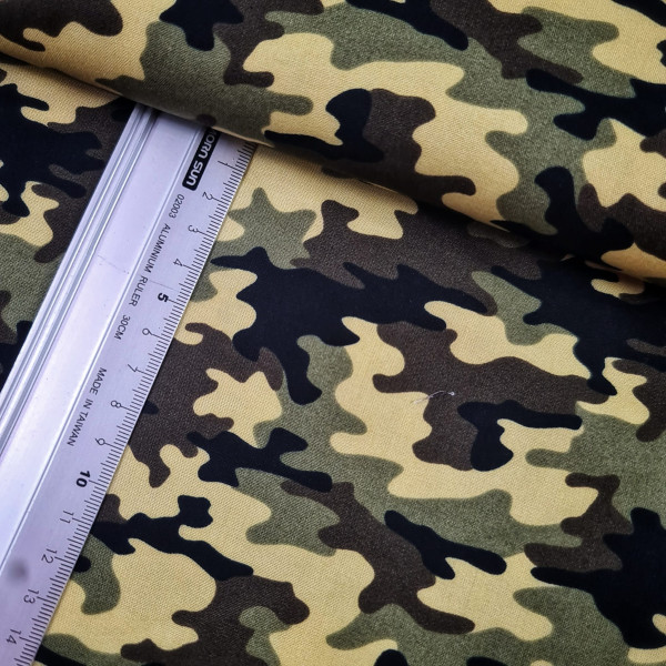 Baumwolle | bedruckt | camouflage | bundeswehrgrün