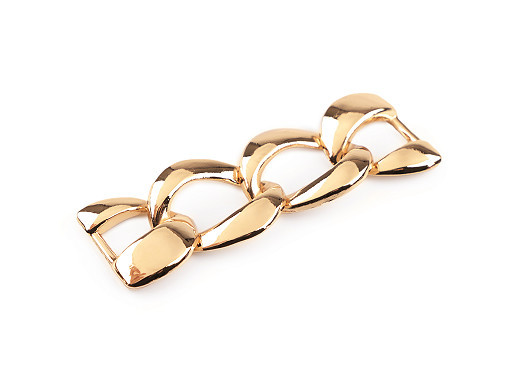 Designkette | Metall | gold