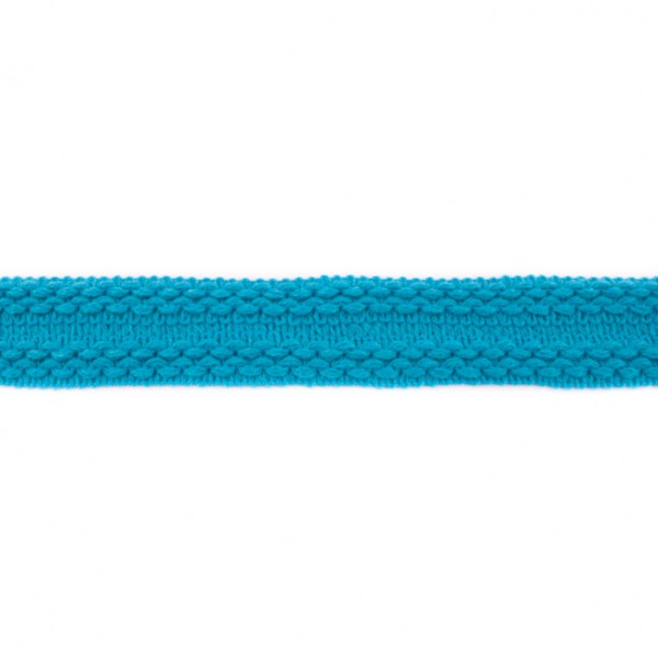 1m Einfasstresse / Wolltresse | 33mm | 41596 | aqua