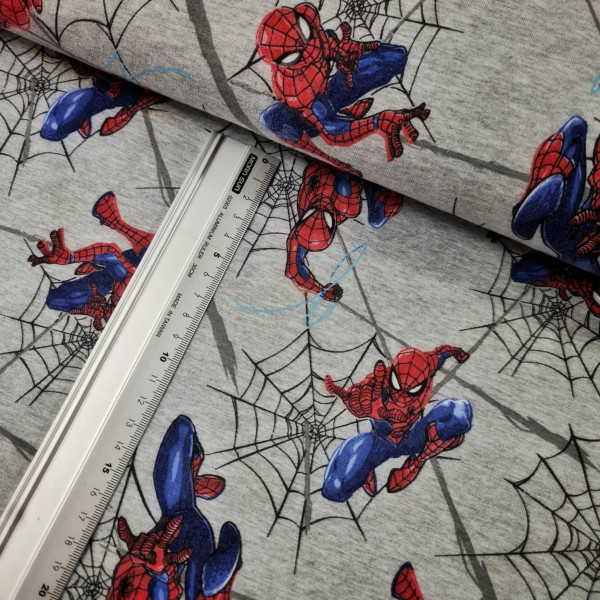 Sweat | bedruckt | Spiderman | grau