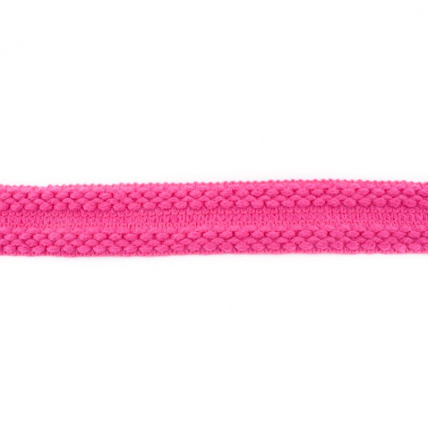 Einfasstresse / Wolltresse | 33mm | 41599 | fuchsia