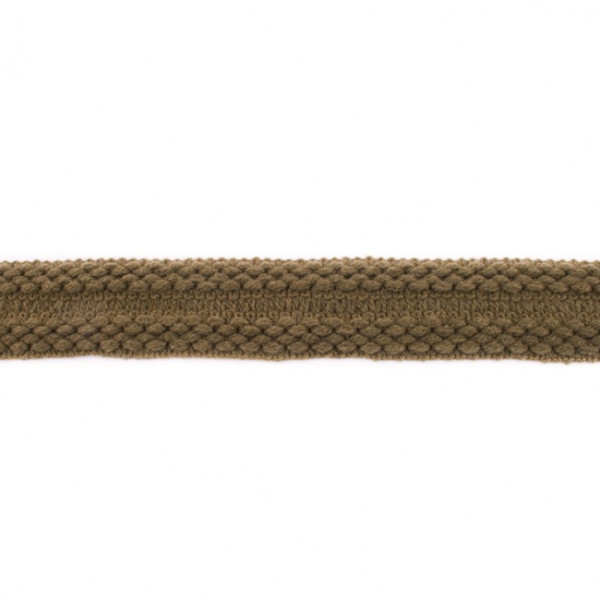 Einfasstresse / Wolltresse | 33mm | 41593 | olive