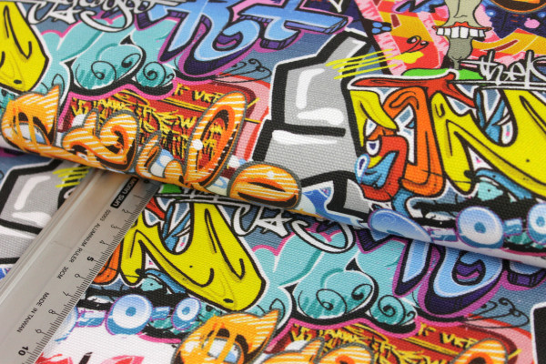 Canvas | bedruckt | Graffity Style | bunt